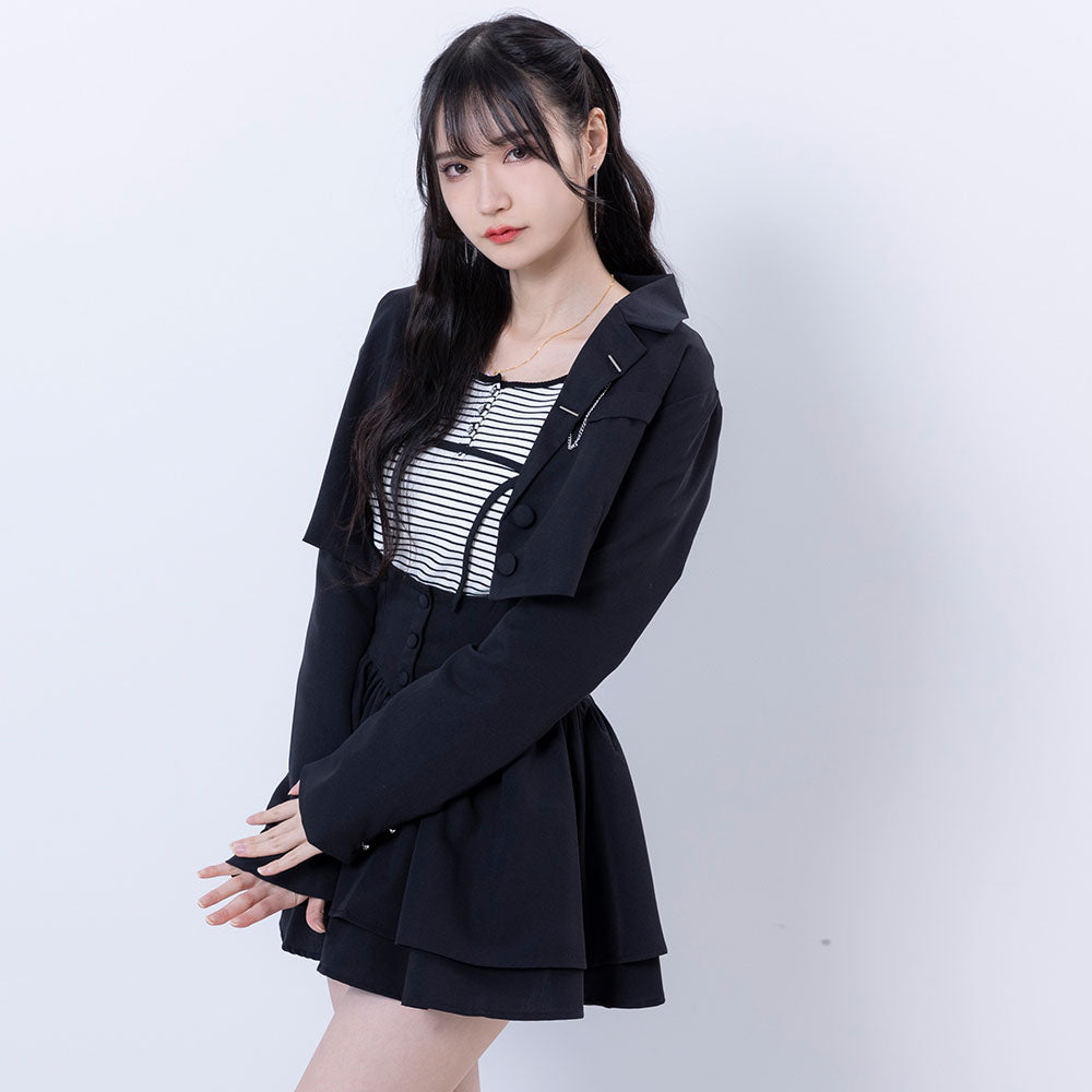 デザインホッククロップドジャケット – レディースファッション通販の