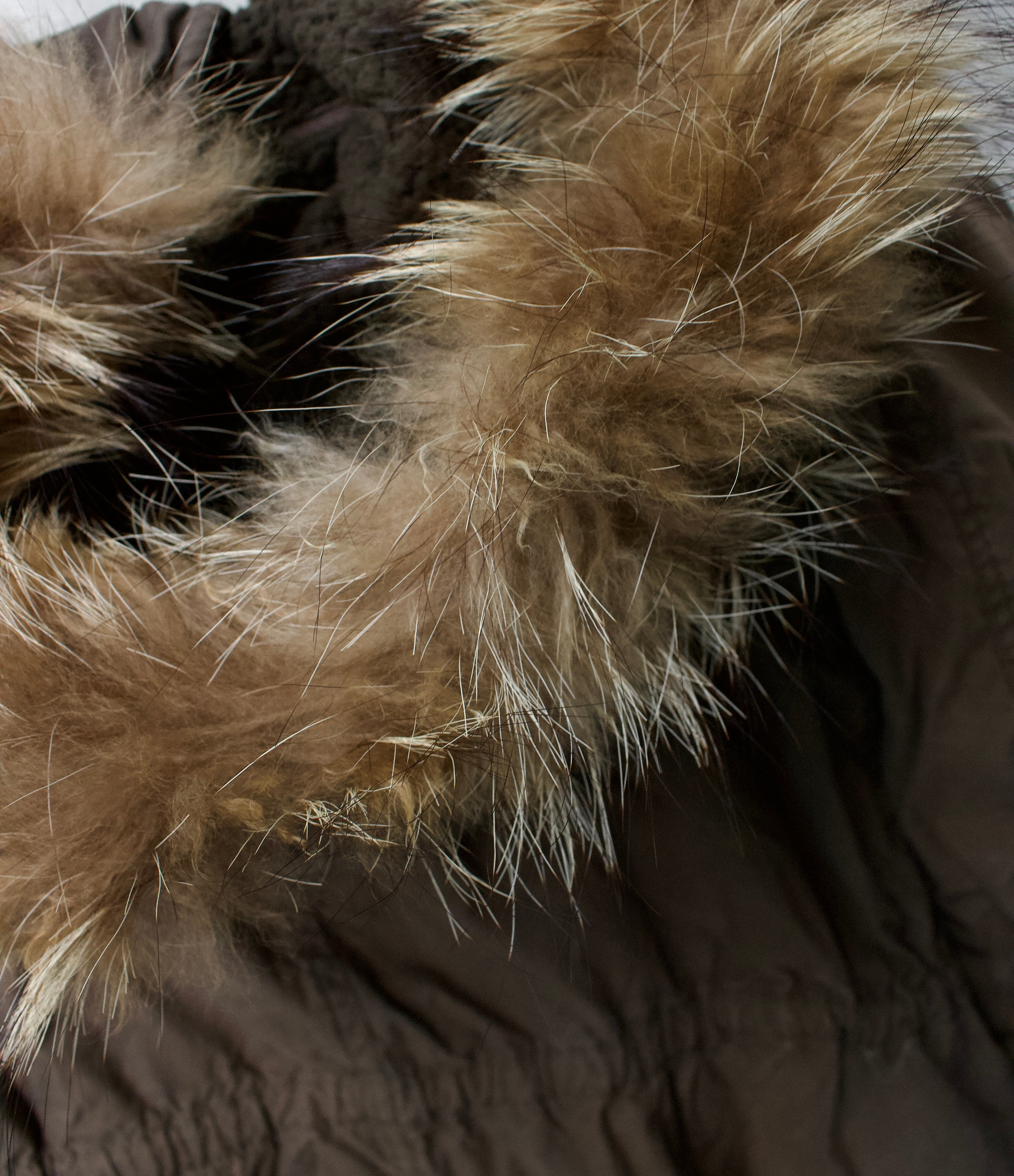 G.O.A Early 00s Racoon Fur Mod Military Shearling Parka – DRIEW