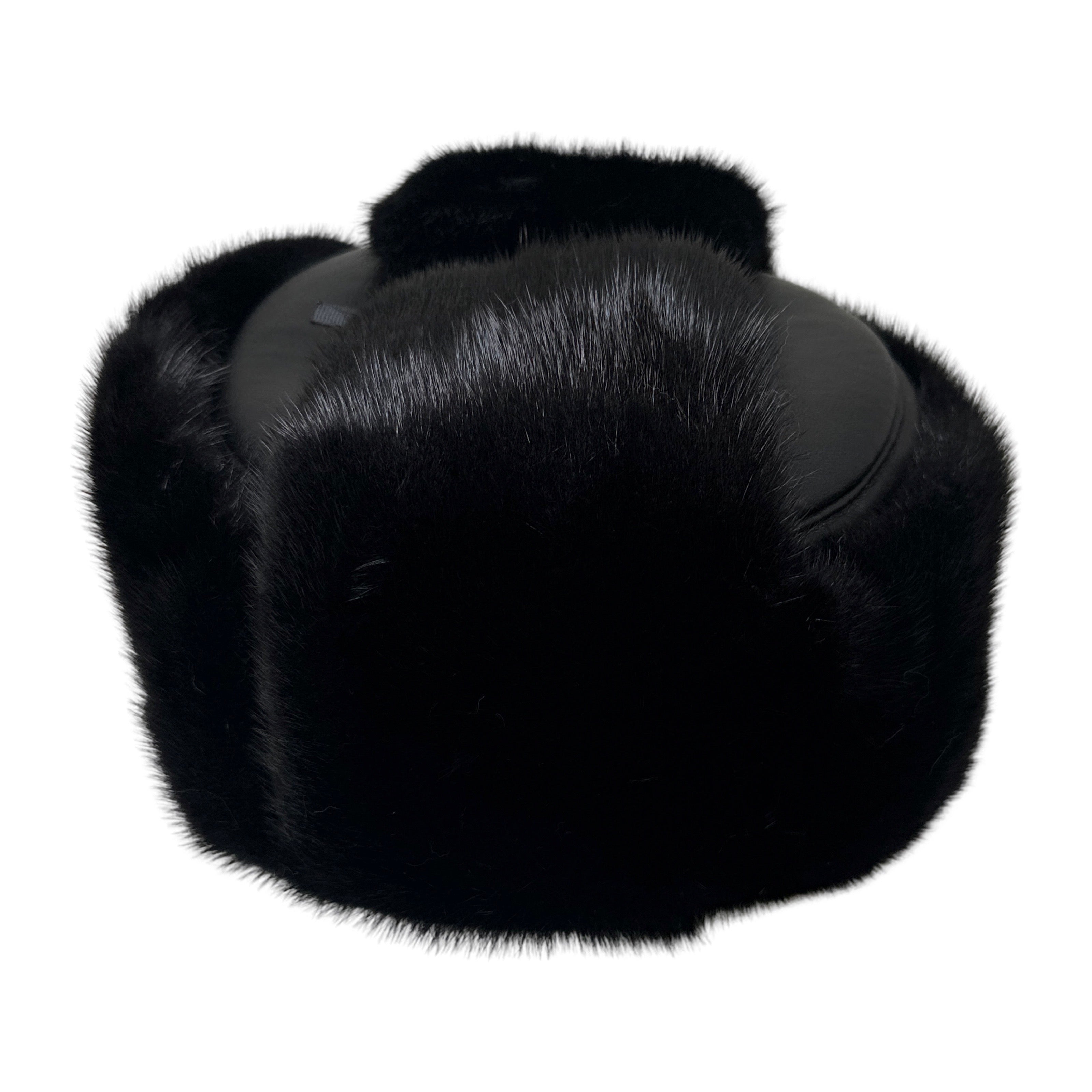 Kashani Black Mink Ushanka Hat – Dudes Boutique