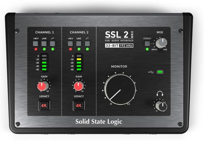SSL 2, 2+ / Solid State Logic レビュー！高品質な録音とミキシングを