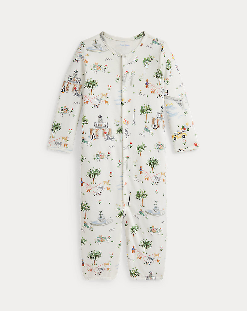 RL ベビー x Riley Sheehey ガウンカバーオール | ラルフ ローレン公式