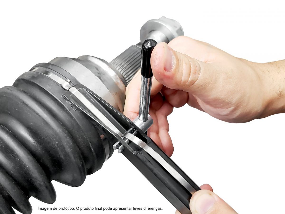 Tudo para Mecânico - Ferramenta para apertar abraçadeiras