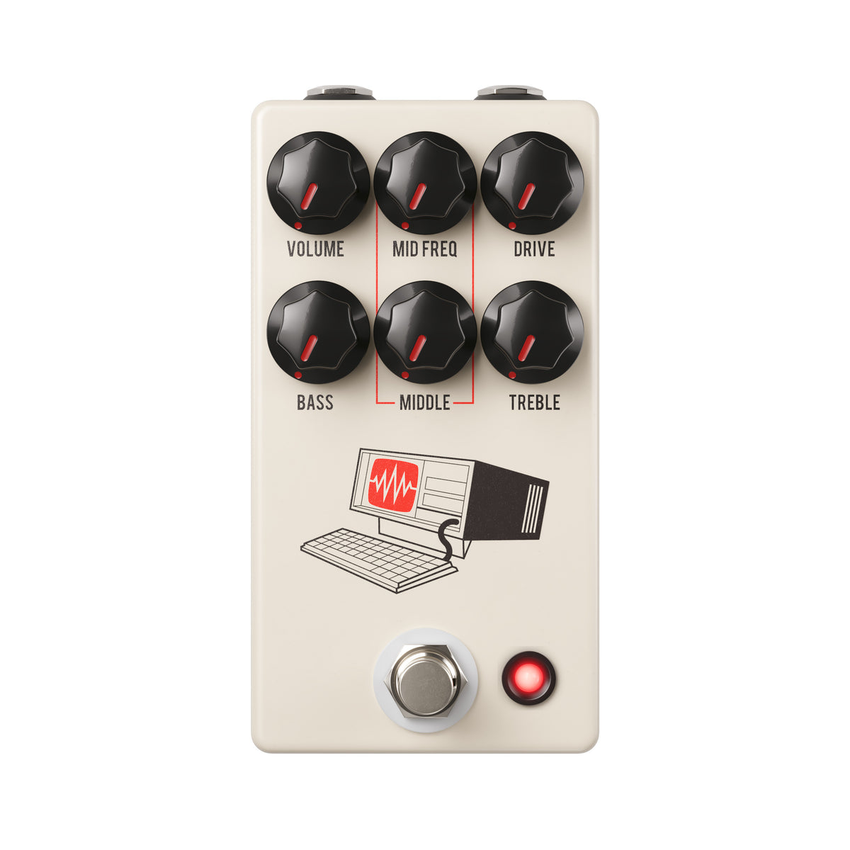 JHS Pedals The Hard Drive Modern Distortion Pedal Tan | Dynamic