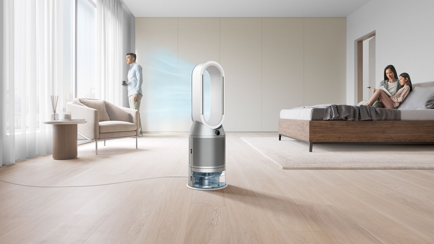 Dyson Purifier Humidify+Cool 加湿空気清浄機 ホワイト／シルバー