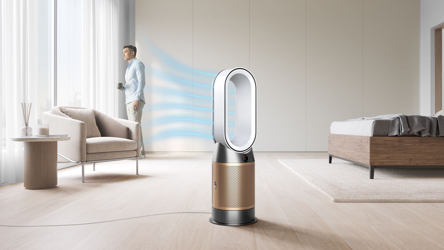 Dyson Purifier Hot+Cool HP2 De-NOx 空気清浄ファンヒーター ホワイト
