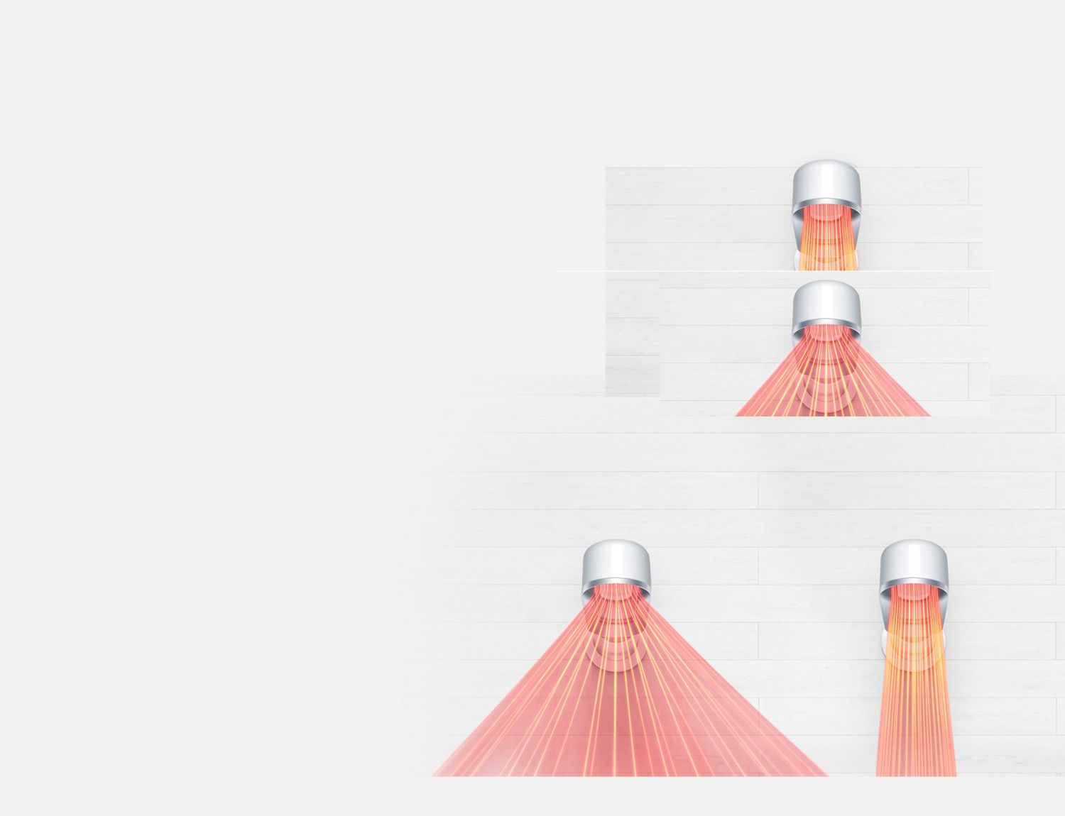 Dyson Hot+Cool™ Jet Focus fan heater (Satin Black/Nickel) | Dyson