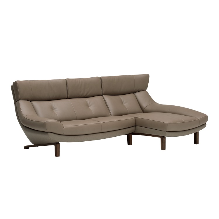 左肘2人掛ソファ ZU4629 グレージュ モカブラウン 通販 | 【公式