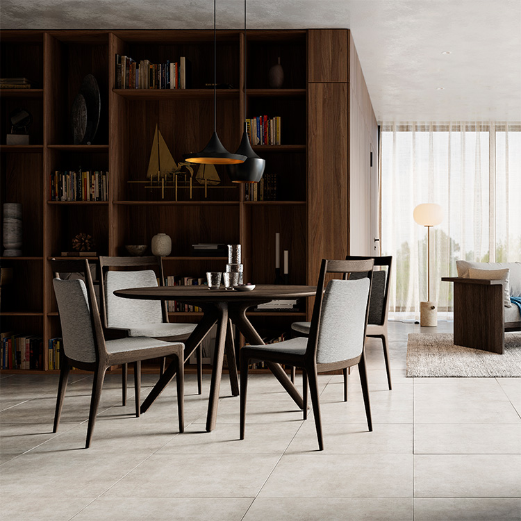 domani】 Excel-Life ダイニングテーブル DSA411 スモークドオーク