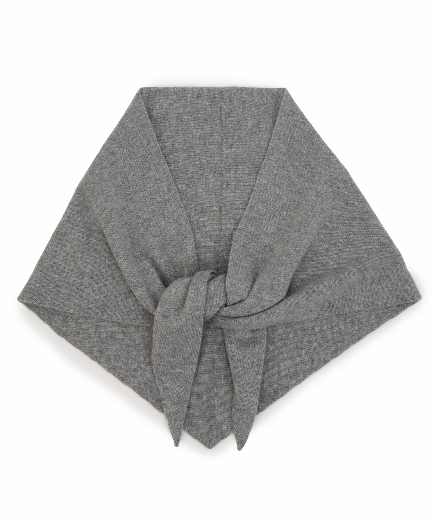 ASAUCE MELER/アソースメレ】シームレストライアングルカシミヤ