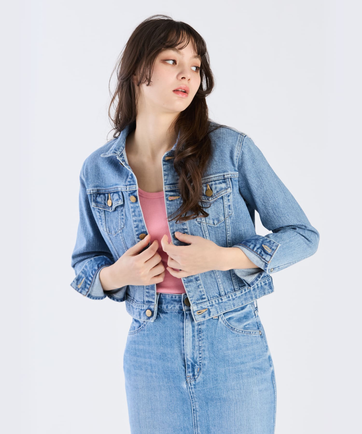 To b. by agnes b. x RED CARD TOKYO Crosby with To b. デニム