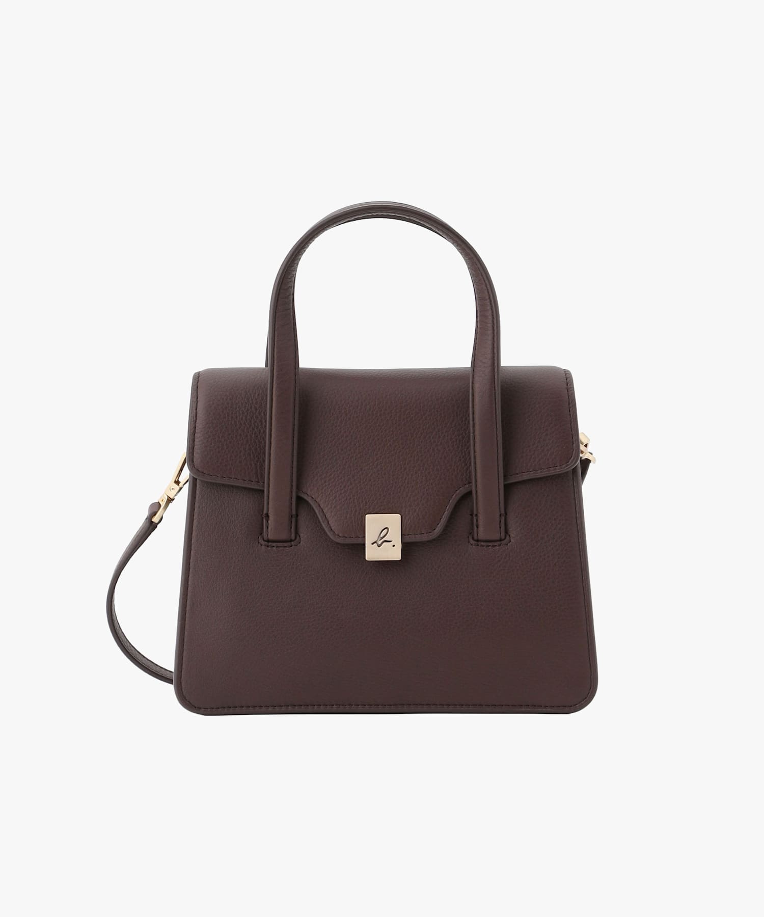 レザー2wayハンドバッグ 