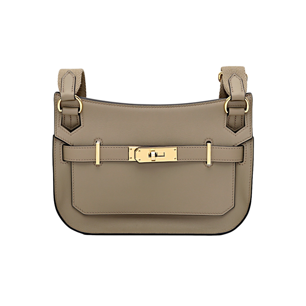 未使用] エルメス ジプシエール スイフト ベージュマルファ イエロー