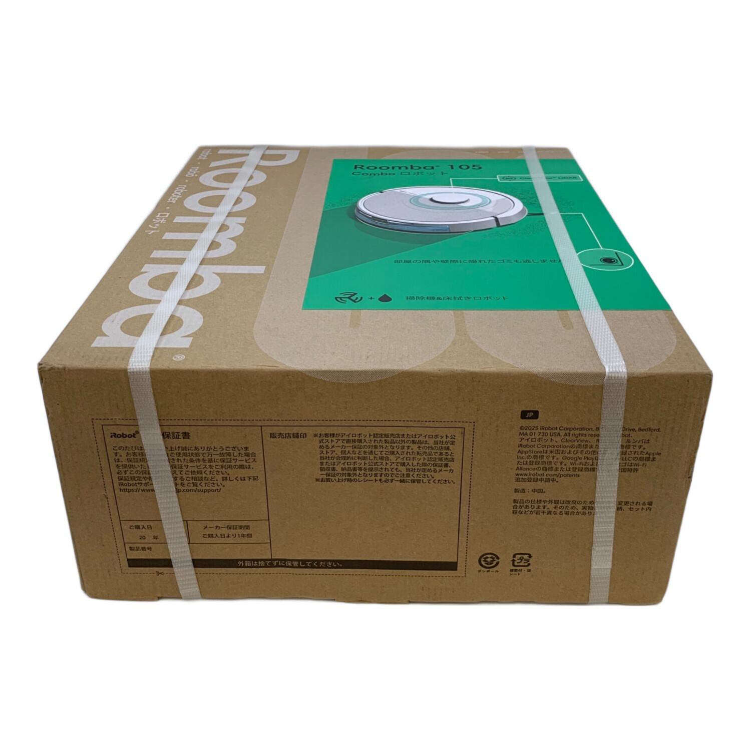 iRobot(アイロボット) Roomba 105 Combo ロボット Y311260 程度S(未