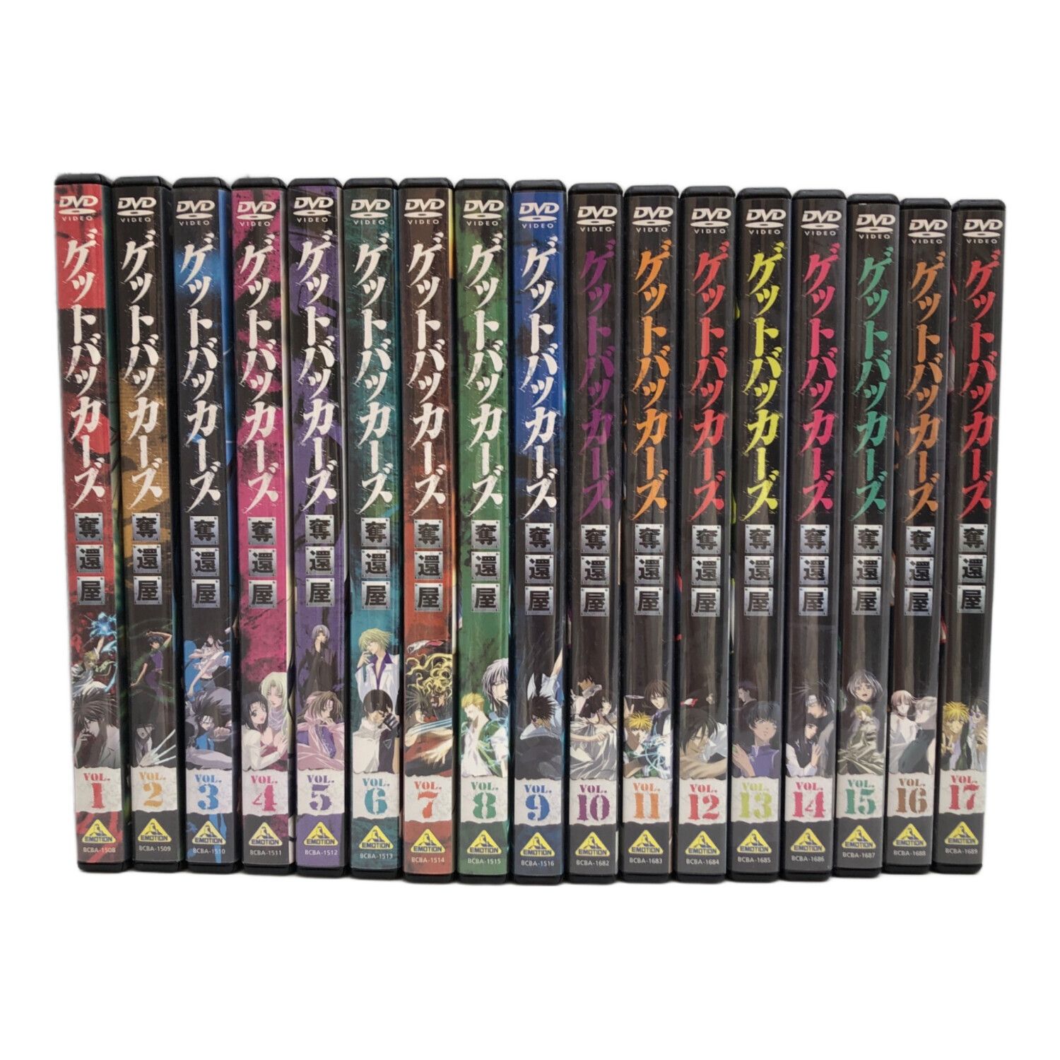 DVD 17巻セット ゲットバッカーズ 奪還屋 Get Backers 〇｜トレファク