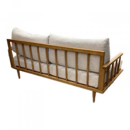 UNICO (ウニコ) 2.5人掛けカバーリングソファー ナチュラル×ベージュ