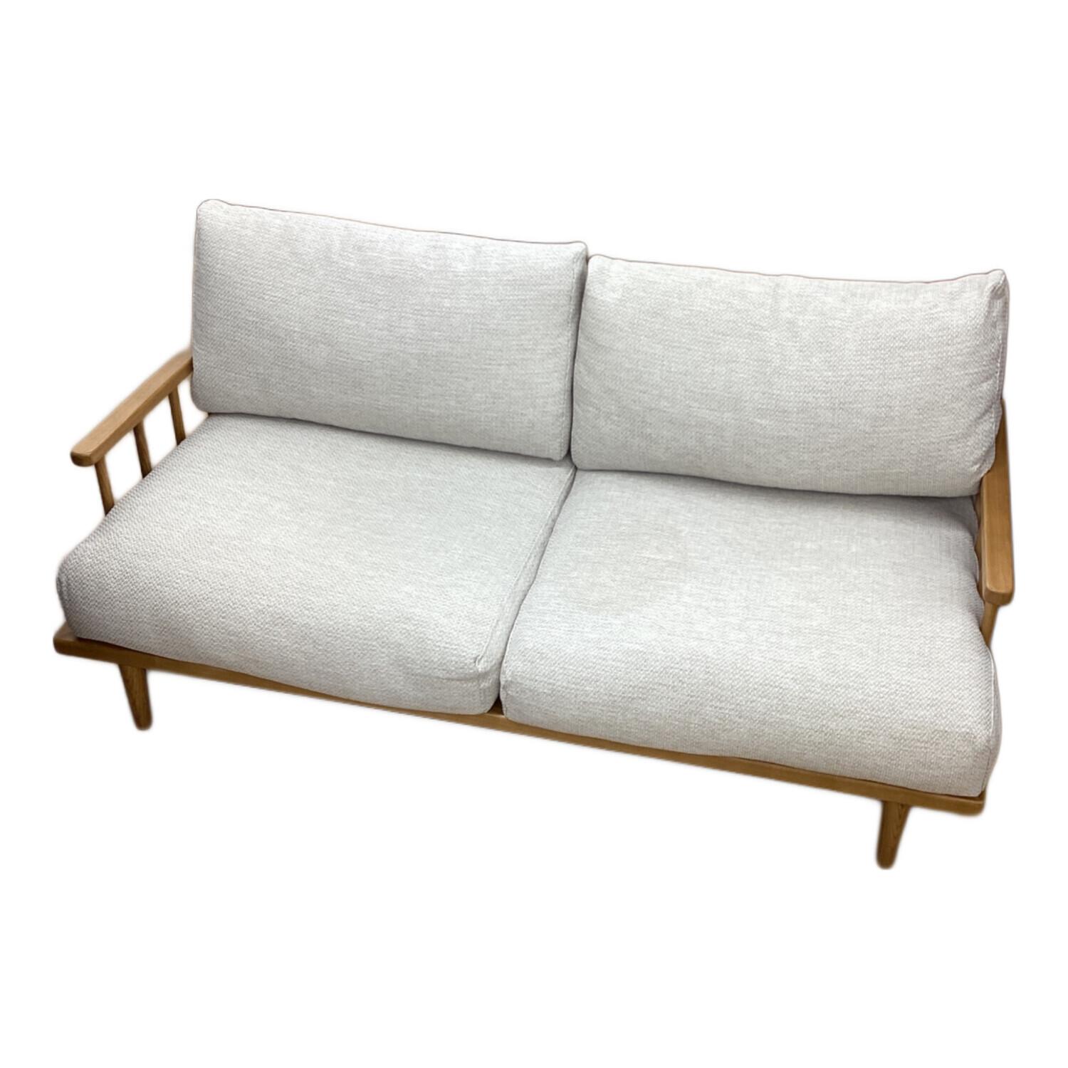 UNICO (ウニコ) 2.5人掛けカバーリングソファー ナチュラル×ベージュ