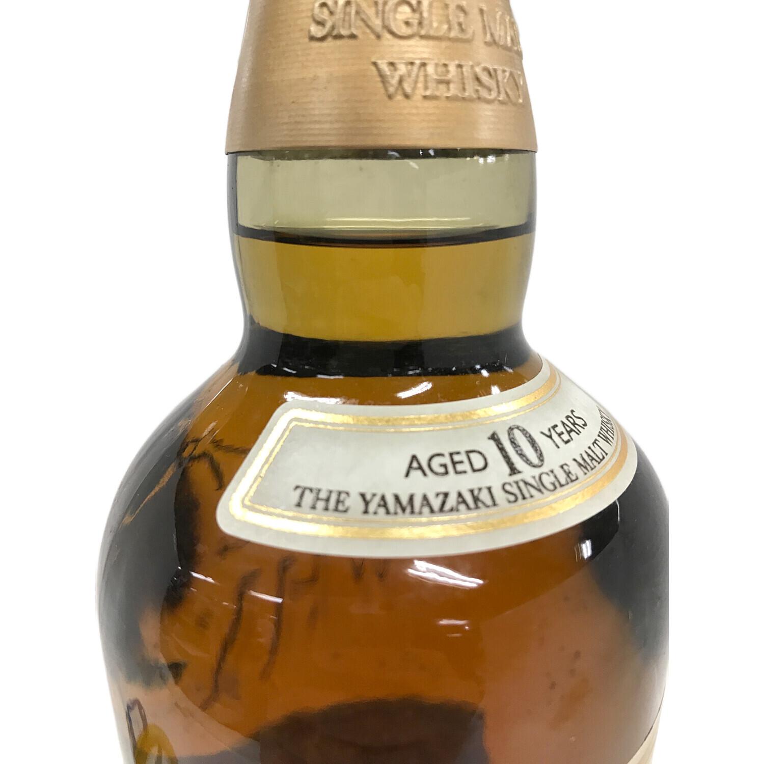 SUNTORY （サントリー） ウィスキー 山崎 シングルモルトウィスキー 10