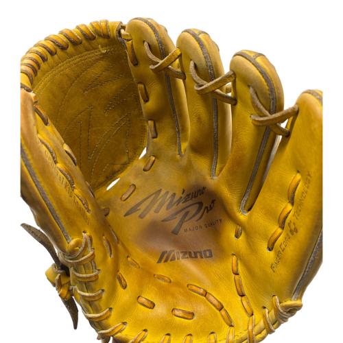 MIZUNO (ミズノ) 硬式グローブ イエロー ケース付 ミズノプロ 投手用