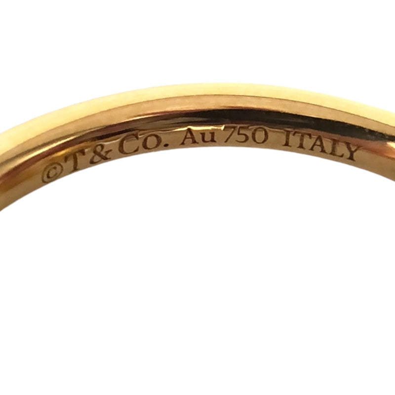 ティファニー TIFFANY＆CO Tワイヤーリングターコイズ 750YG