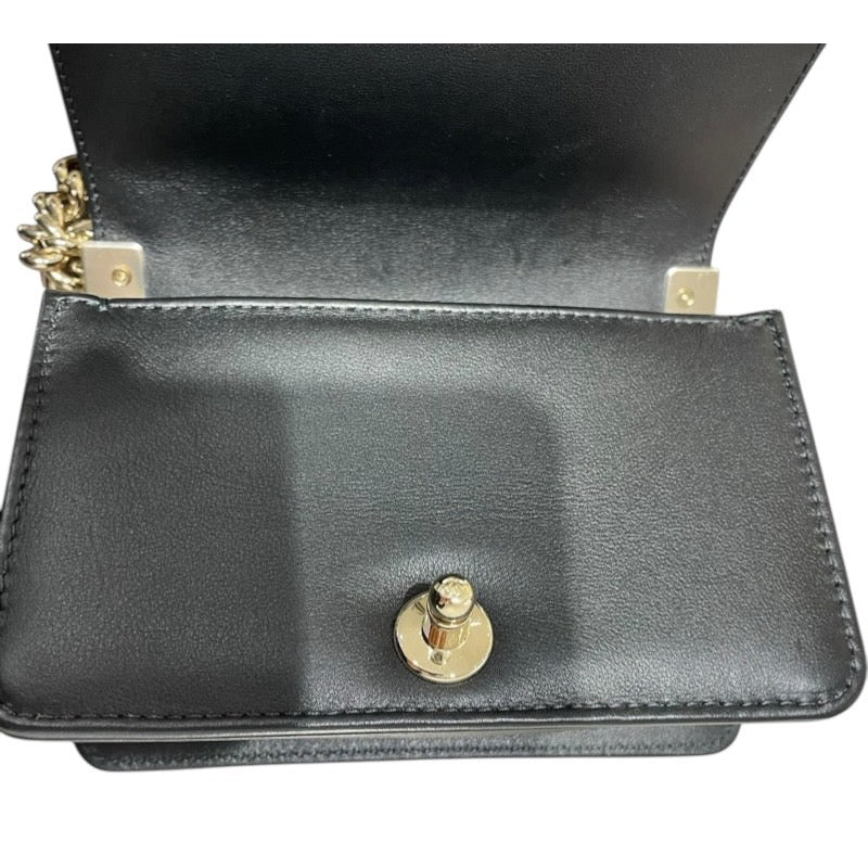 シャネル CHANEL ミニボーイシャネル15 Vステッチ A67364 ブラック/GD