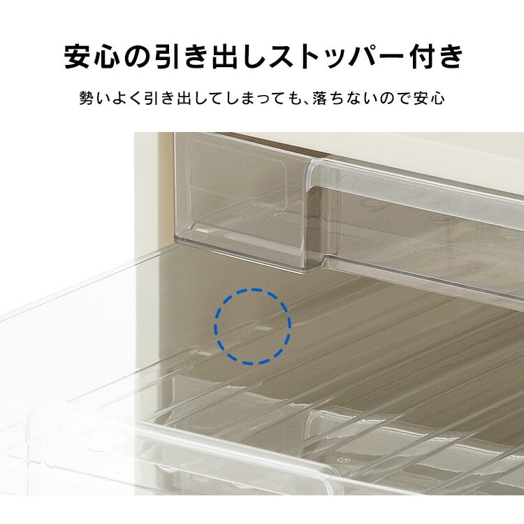 レターケース 浅3段深1段 LCJ-4D ホワイト