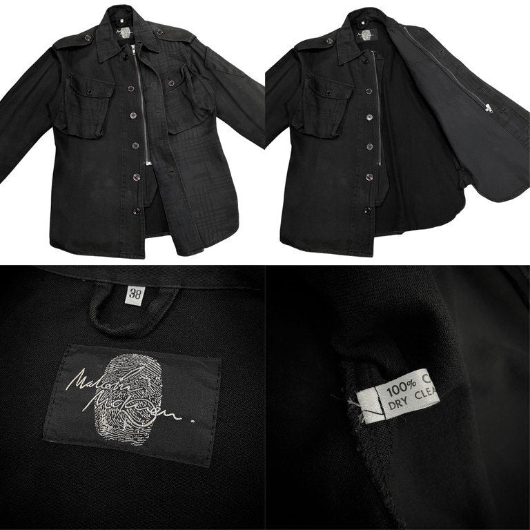 NEXT51｜D.F.L｜Malcolm Mclaren 立体ポケットミリタリーシャツ