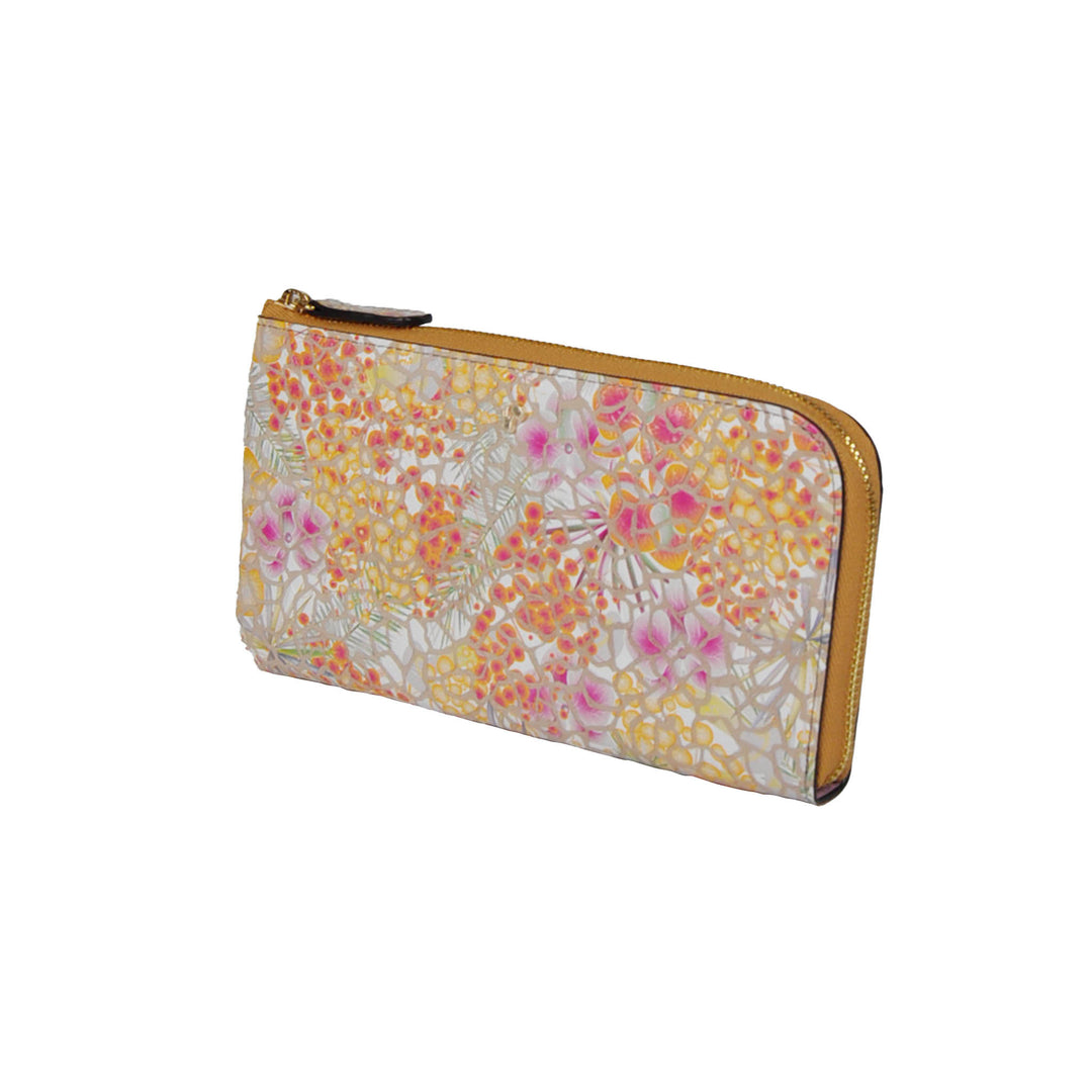 L字ファスナーコンパクト長財布 Flora 6202 – ペレボルサ公式