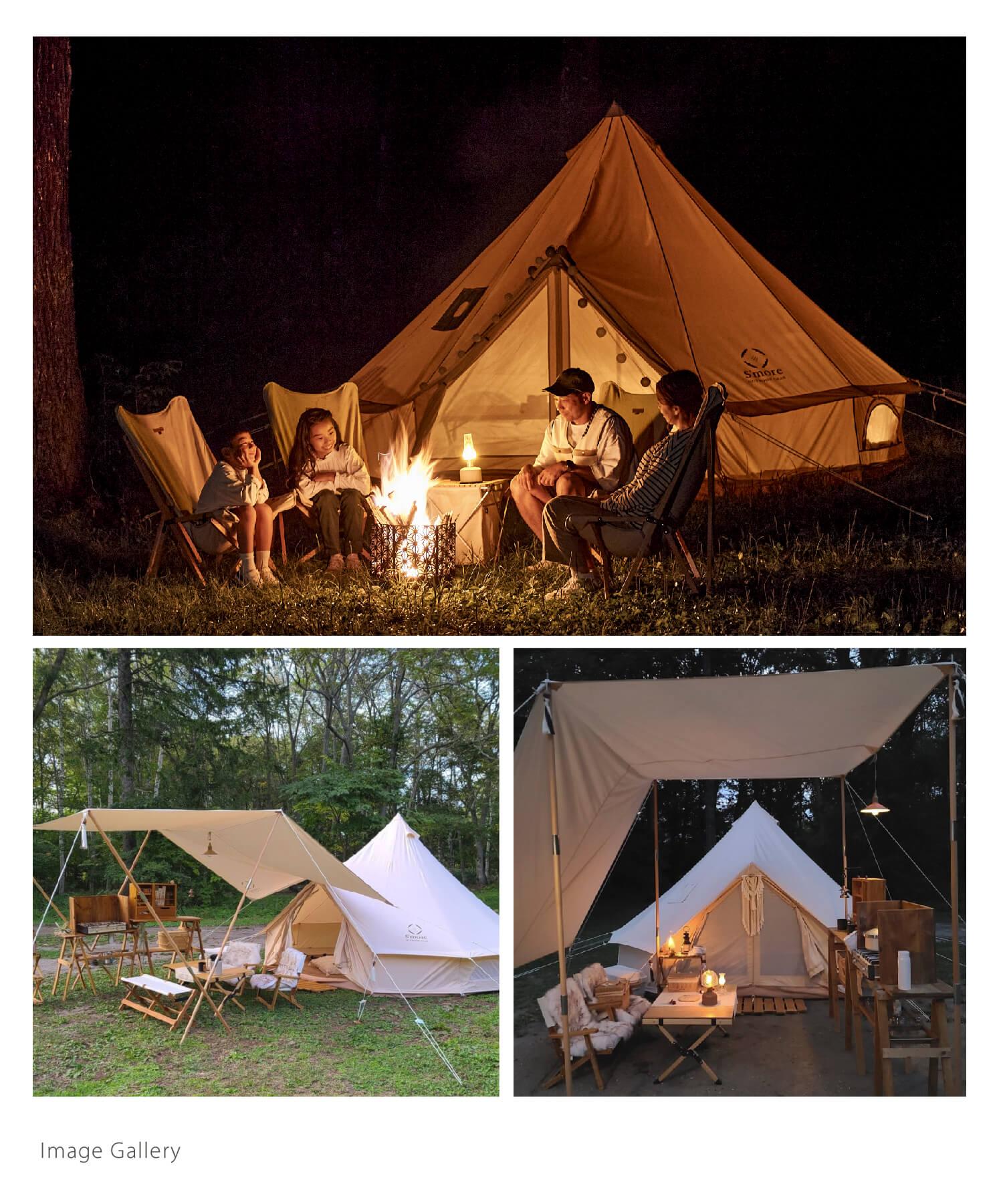 カズ S'more Bell400 スモアテント グランドシート付 S'more Bell400