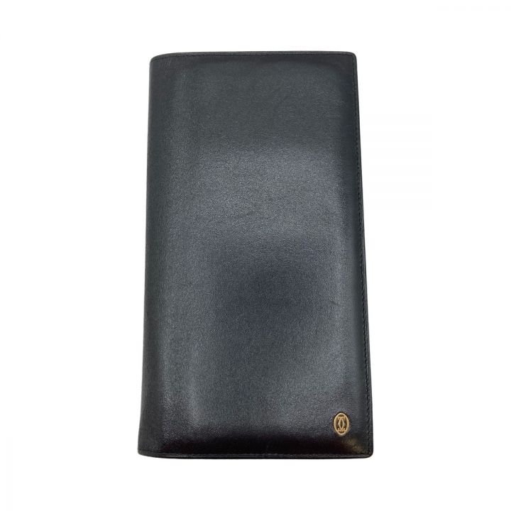 Cartier カルティエ 長財布 パシャ メンズ ブラック - 中古バッグ