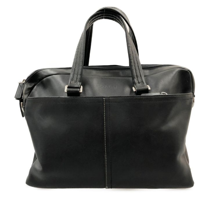 ち*@様 t*e様 COACH ブラック ビジネスバッグ A1724-FB475 COACH® MC