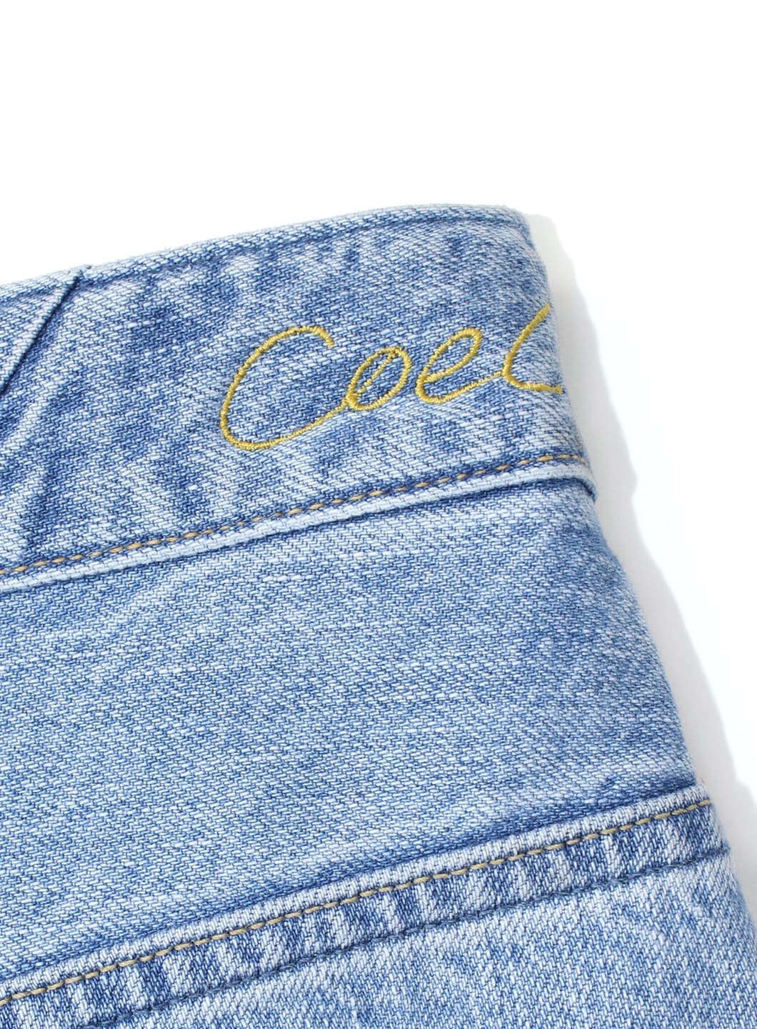 COEL Online StoreCOEL×upper hights クラッシュデニムパンツ(23