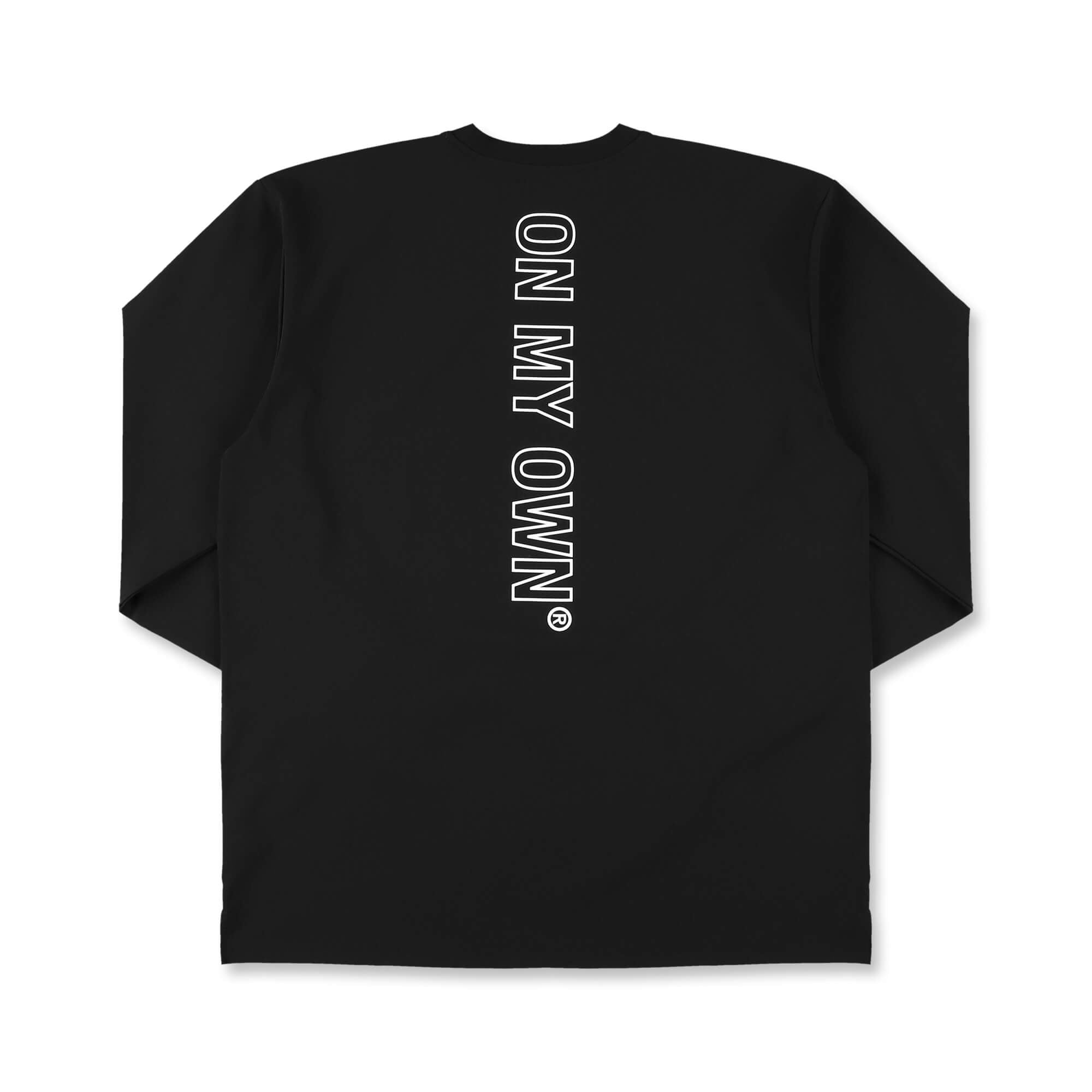 BIGシルエット ライン オンマイオウン ロングスリーブTシャツ