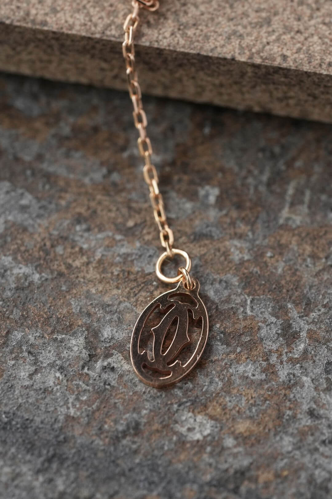 カルティエ/ダムールSMネックレスAu750/Cartier/d'amour SM necklace