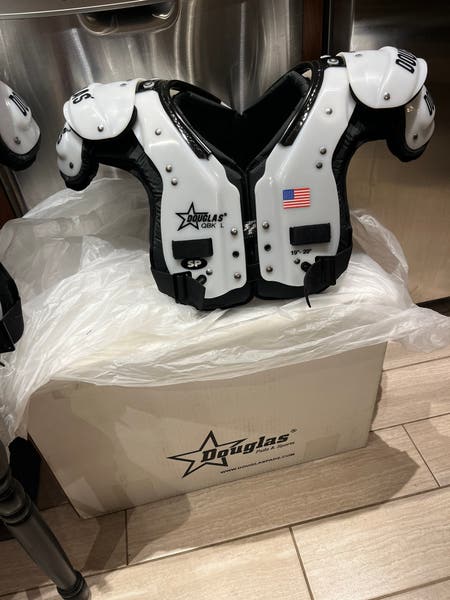 New Large Douglas QBK Shoulder Pads | SidelineSwap | Buy and Sell