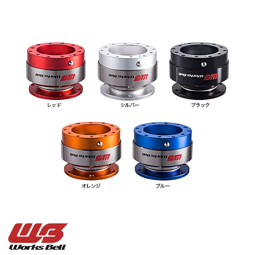 WORKS BELL RAPFIX II クイックリリースステアリングホイールハブ