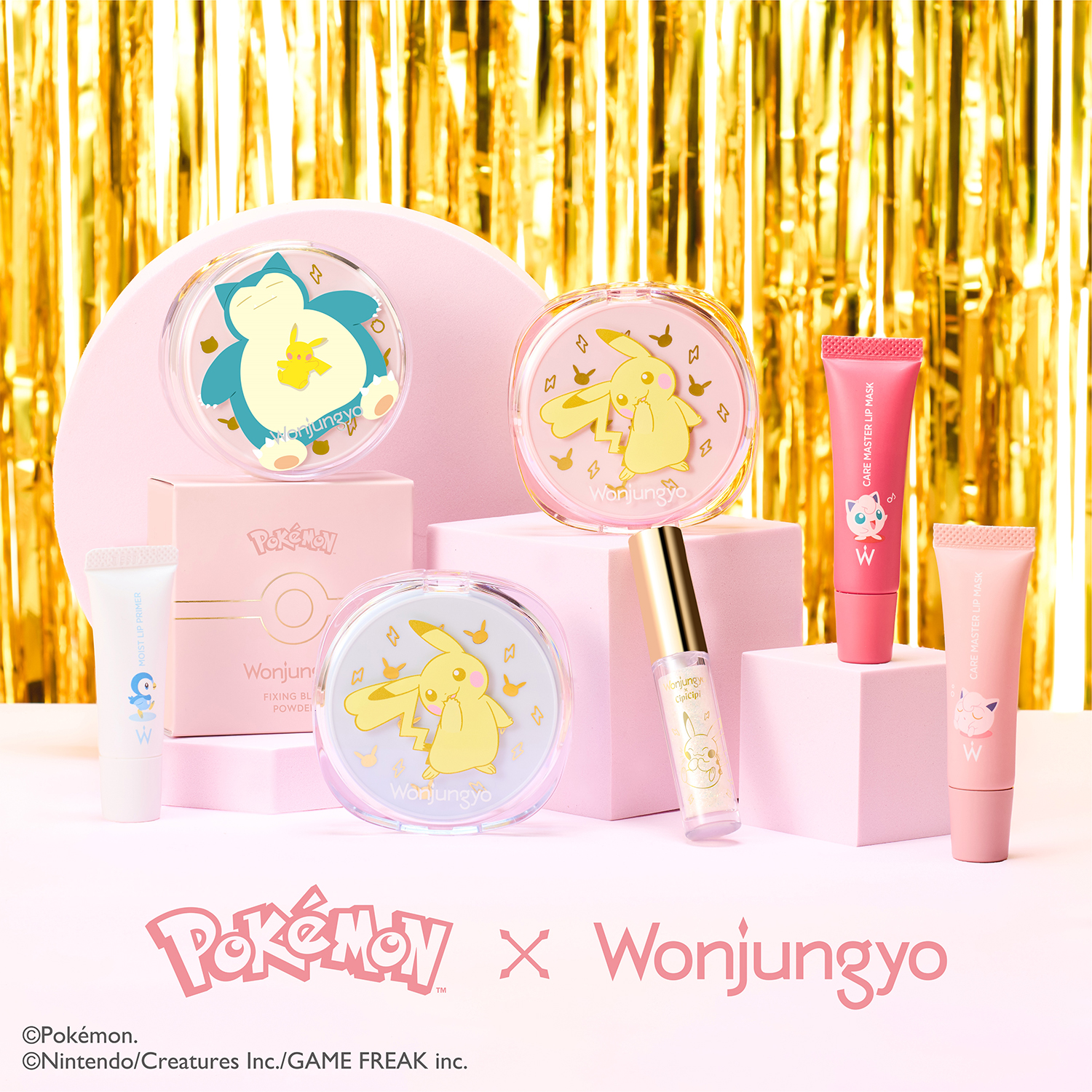 Wonjungyo(ウォンジョンヨ)×ポケモン初コラボ！ピカチュウやカビゴン