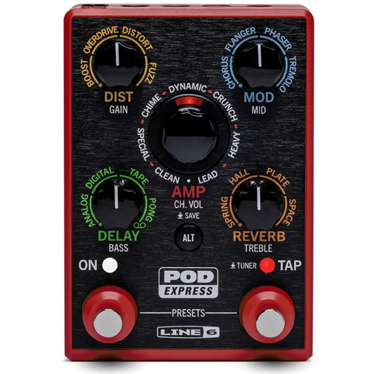 Line 6 POD Express Guitar Multi-FX Pedal | Electric Violin Shop