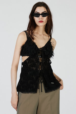 PRANK PROJECT(プランク プロジェクト)｜レースカットアウトキャミ