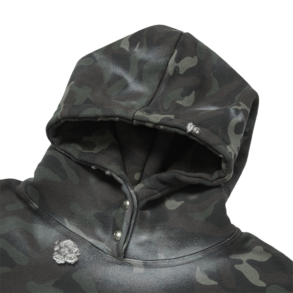 Sprayed Camoflage Rock Hoodie – thug club
