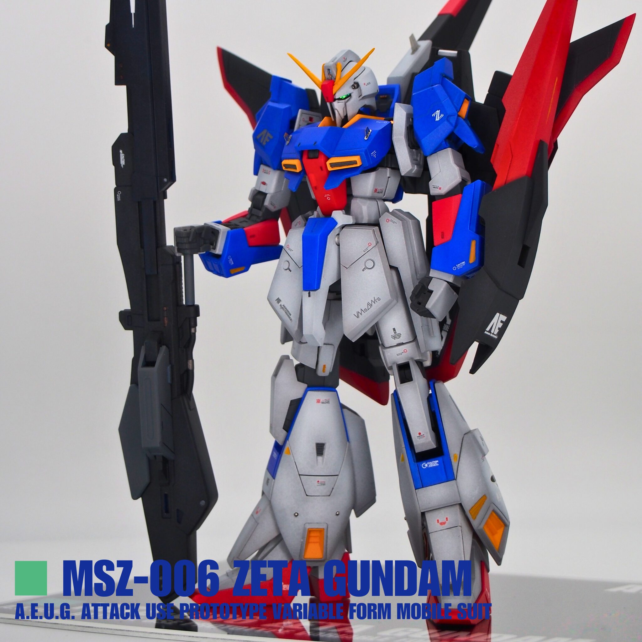 HG Zガンダム 塗装改造の作例2024_2【ガンプラ完成品】 - エンジョイ