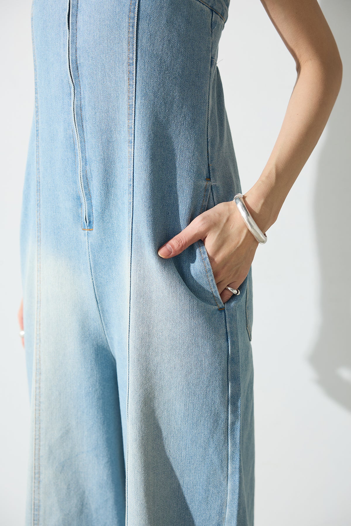 即納】デニムオールインワン – ESICA