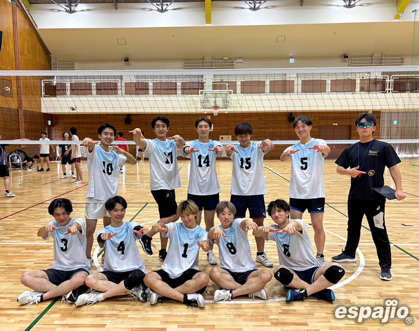 順天堂大学保健医療学部 バレーボール部 様】 | espajio の昇華