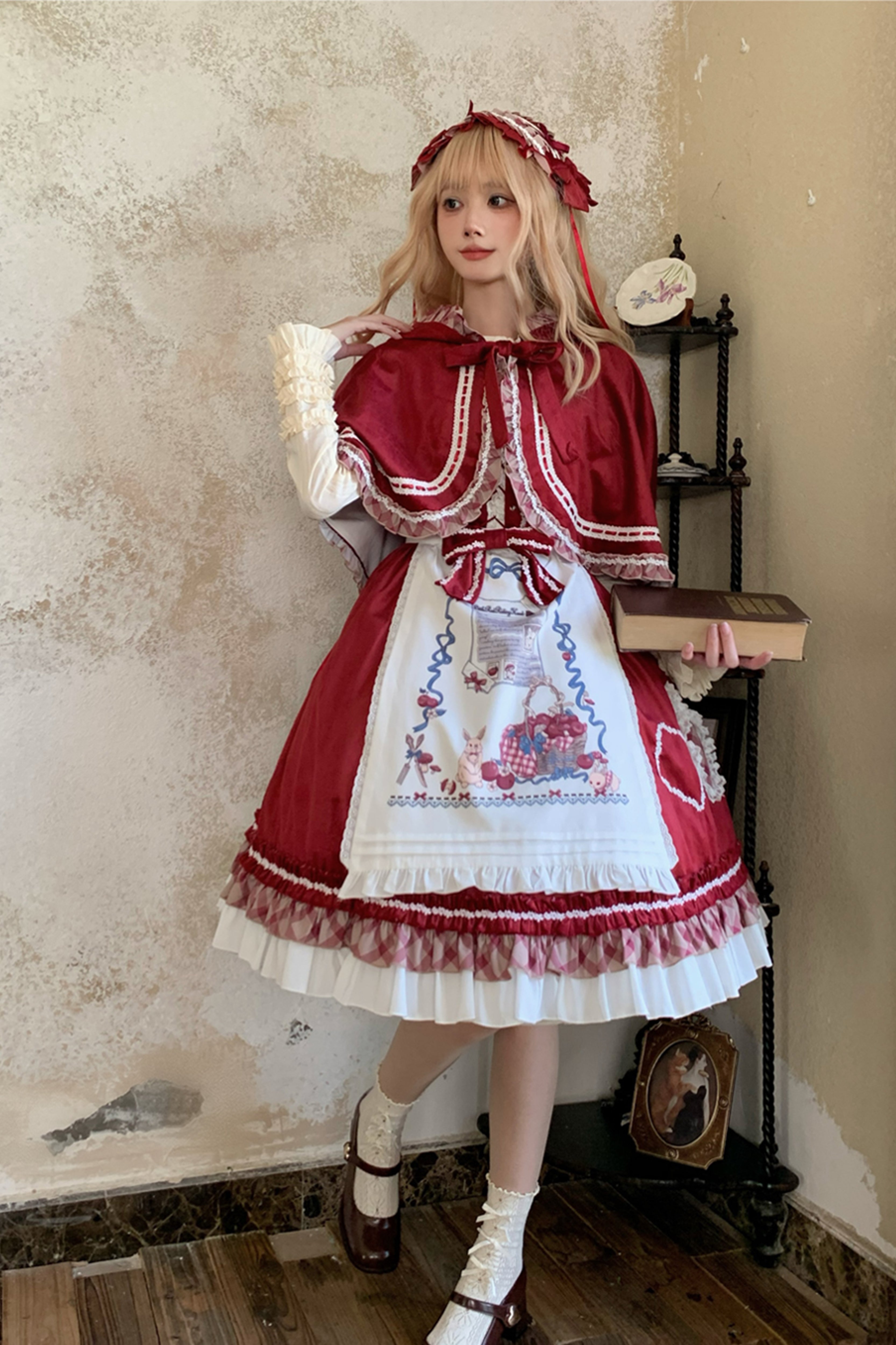 赤ずきんちゃん フルセット【pink】 – Epetice