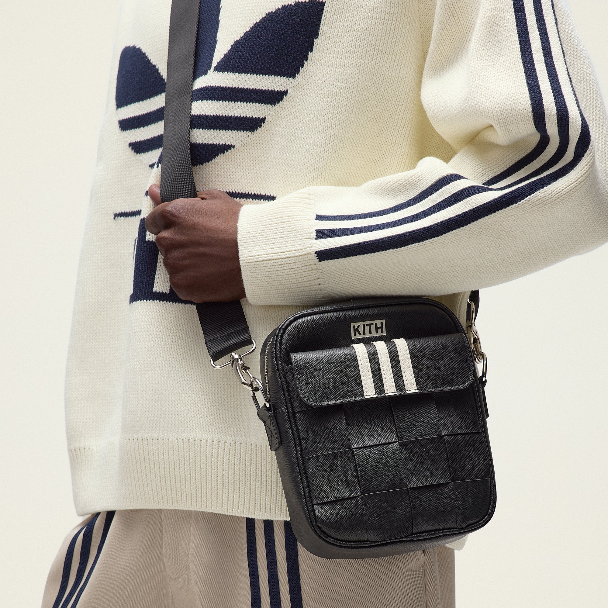 Kith for adidas Football Leather Crossbody - Black – Kith Europe
