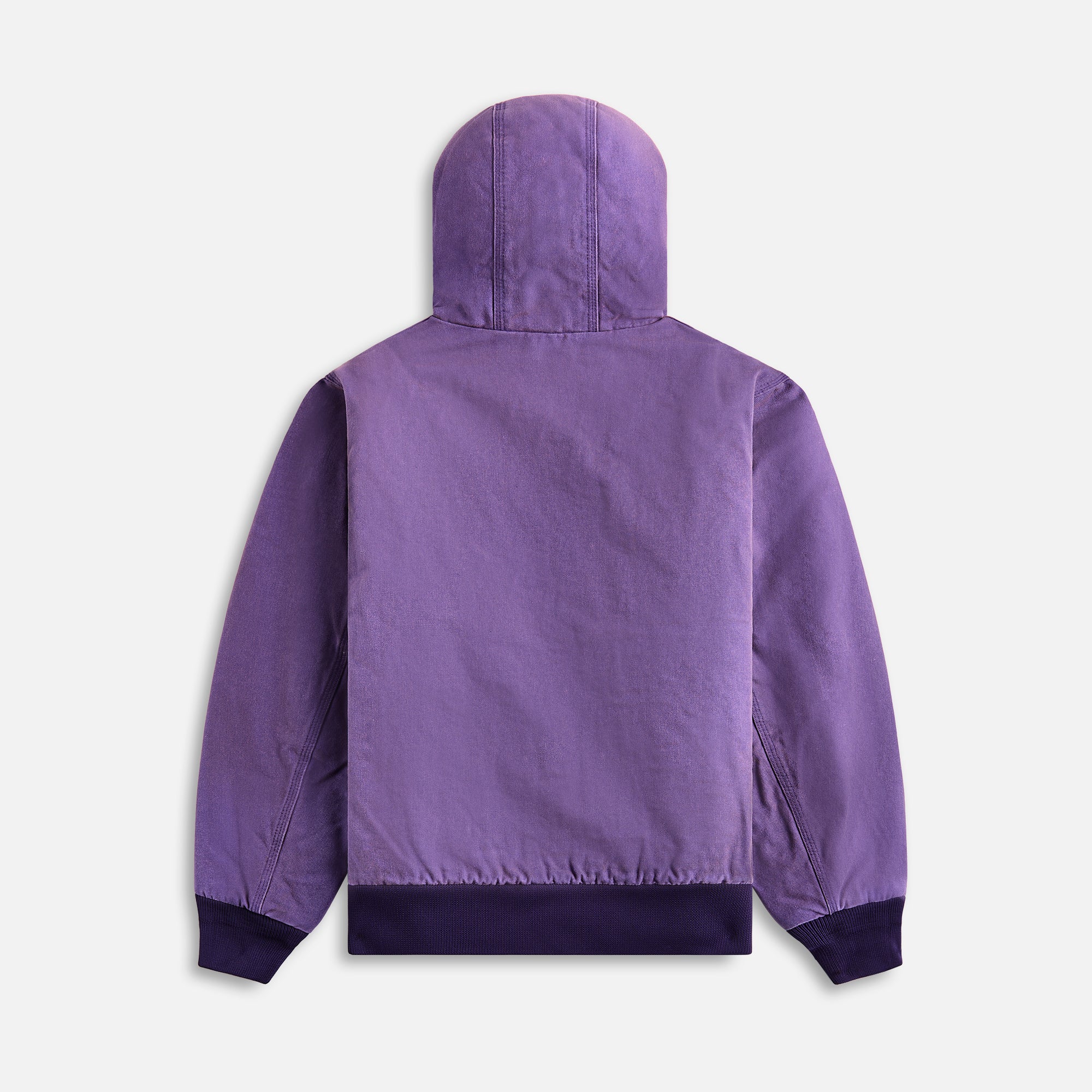 Needles Zipped Work Hoody 11Oz Cotton Oxford - Purple – Kith Europe