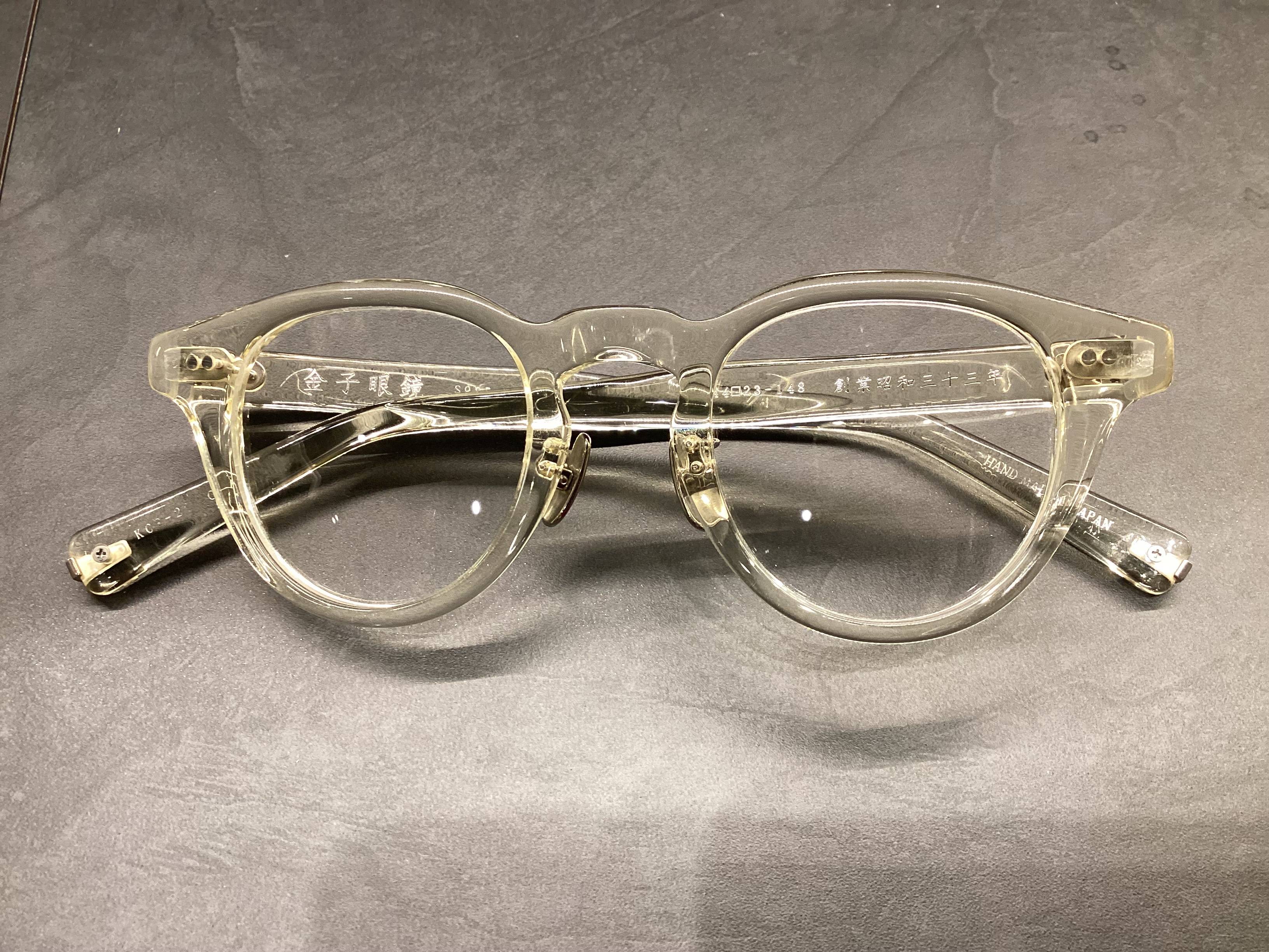 金子眼鏡店 クリアフレーム | ショップニュース | 金子眼鏡店