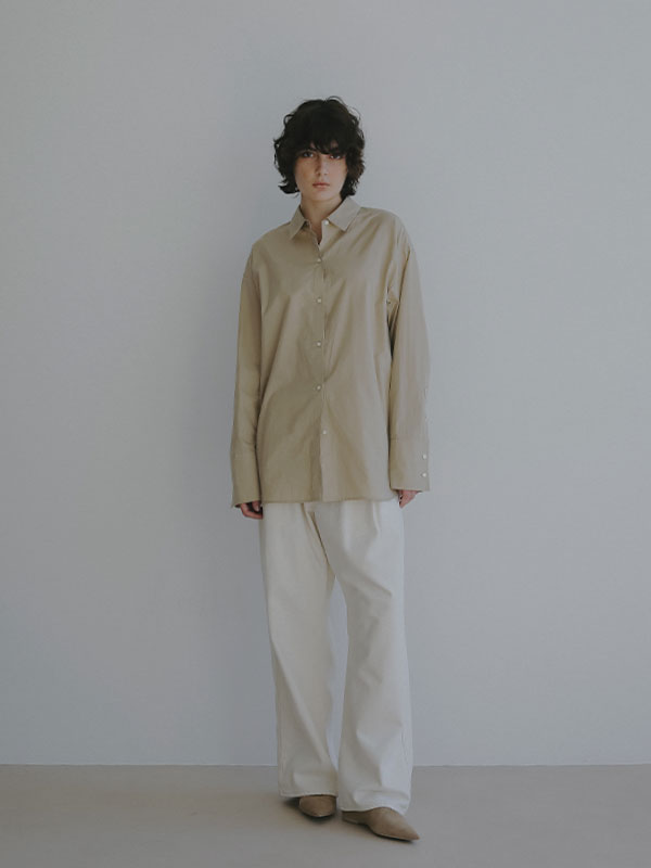 DEPENDREブロードシャツ(F WHITE): トップス │ ETRE TOKYO official