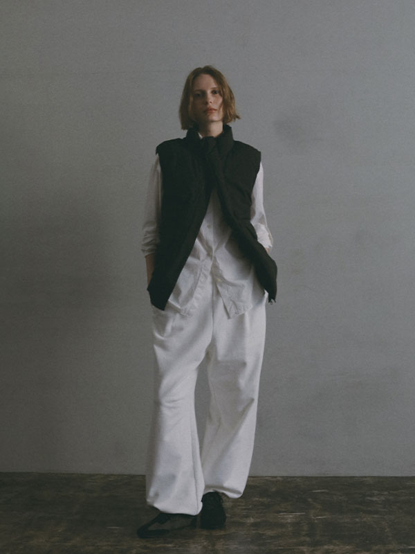 Marmot×ETRE TOKYO PERTEXダウンベスト(S OFF WHITE): アウター