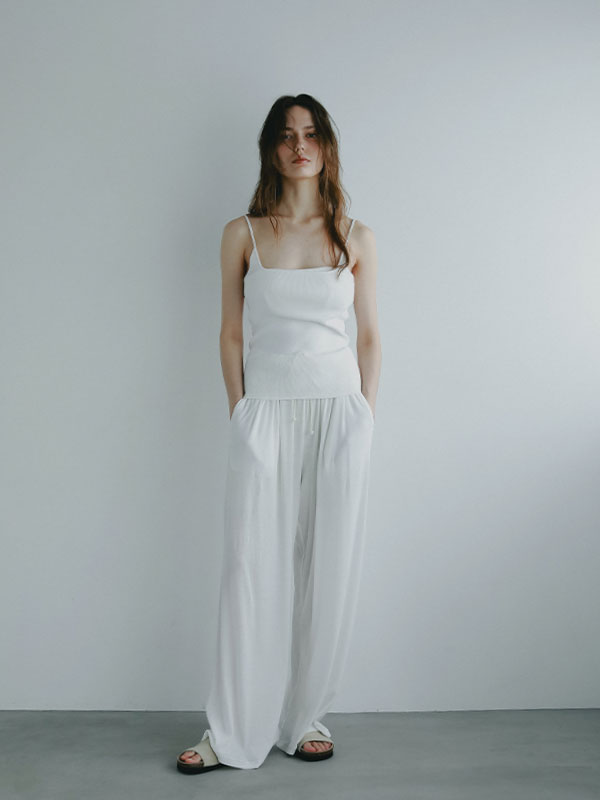 バンドゥセットニットキャミソール(F WHITE): トップス │ ETRE TOKYO