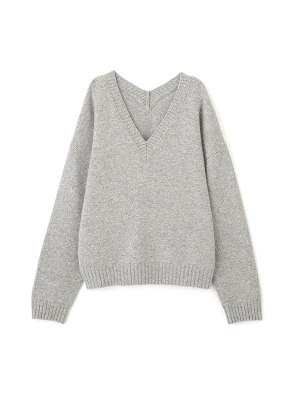 Vネック2wayニットプルオーバー(F GREY): トップス │ ETRE TOKYO
